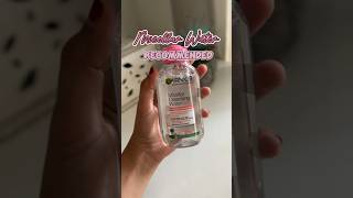 Micellar cleansing water garnier micellarwater micellar micellarwatergarnier garnier [upl. by Erdda]