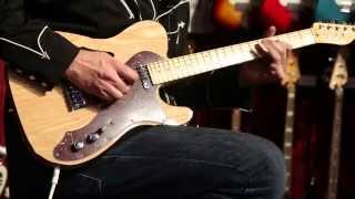 The New Fender American Deluxe Telecaster Thinline • NAMM 2014 [upl. by Anaujal202]