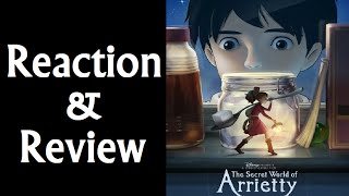 Reaction amp Review  The Secret World Of Arrietty [upl. by Oidacra]