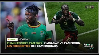 CAMEROUN VS ZIMBABWE les pronostics des Camerounais [upl. by Elsi677]