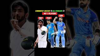 Currently Cricket के All Formats में No1 Players कौन कौन हैं [upl. by Initsed]