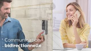 Présentation de la sonnette connectée Philips WelcomeEye link [upl. by Todhunter]