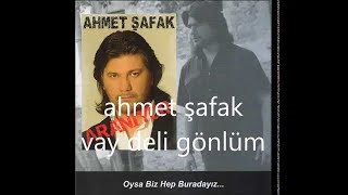 Ahmet Şafak Vay Delikanlı Gönlüm [upl. by Sheryle285]