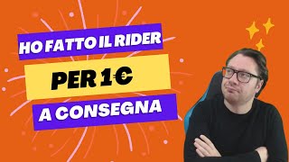 Quanto guadagna un rider ecco la mia esperienza [upl. by Marys]