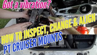 PT Cruiser Motor Mounts Replacement Guide [upl. by Drofnats]