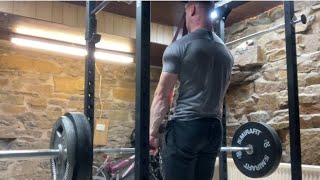 Deadlift Everyday Day 64  Trying the Hepburn method for Squats [upl. by Orose507]