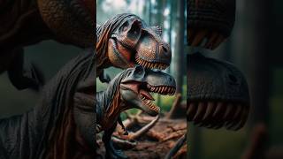 Trex vs Giganotosaurus animalbattle wildanimal wildanimals [upl. by Azrim]