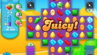 Candy Crush Soda Saga Level 1381  NO BOOSTERS [upl. by Karas799]