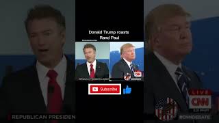 Donald Trump roasts Rand Paul [upl. by Onitnas]