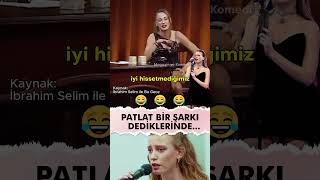 Serenay Sarıkaya quotHaydi Patlat Bir Şarkı Dediklerinde 😂 serenaysarıkaya komik [upl. by Meeka]