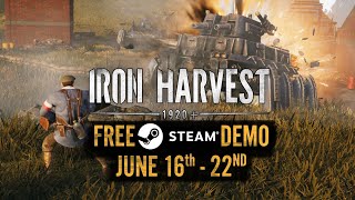 Free Iron Harvest Demo on Steam  RTS game [upl. by Oicnanev]