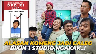 NGAKAK ALASAN KOMENG PASANG FOTO CALEG BERBEDA 1 STUDIO JADI TER UHUY UHUY [upl. by Parthen]