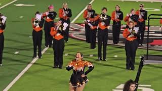 101224 Tri County North Band Fest West LibertySalem WLS Marching Band [upl. by Nohsyar]