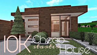 BLOXBURG 10K CHEAP STARTER HOUSE  NOGAMEPASS [upl. by Iuq]