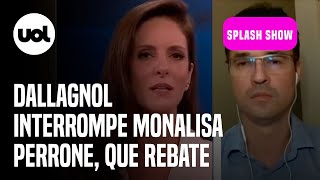 Deltan Dallagnol interrompe Monalisa Perrone que rebate Espere eu terminar [upl. by Nrojb]