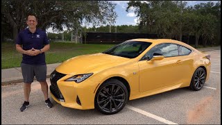 Is the 2023 Lexus RC 350 F Sport AWD a BETTER performance car than a BMW M440i [upl. by Orhtej]