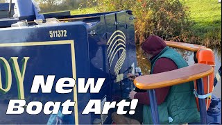 Narrowboat Living  Return from Llangollen and we get new Art Ep19 [upl. by Segroeg]