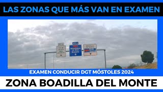 Las Zonas Clave para APROBAR el EXAMEN de CONDUCIR en MÓSTOLES  Zona BOADILLA DEL MONTE [upl. by Chloette988]