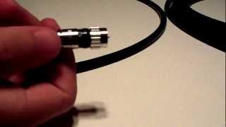 Custom Length QuadShielded RG6 Coaxial Cable Weatherproof [upl. by Dnomaj]