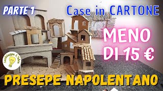 Come fare un Presepe Napoletano 😍 Tutorial in cartone low cost  parte 1 [upl. by Avlis]