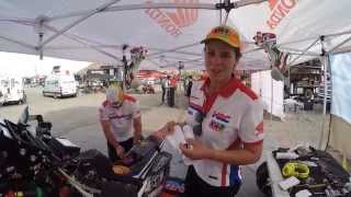 Videoblog Laia Sanz en el Dakar 2015  Etapa 2 [upl. by Dorris]