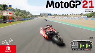 MotoGP 21 Nintendo switch gameplay [upl. by Anekahs899]