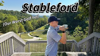 We Tried the Stableford Format Except We Are Bad at Golf [upl. by Eimmij]