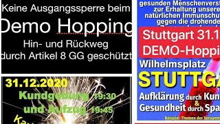 💥🎉💕Silvester DEMO Stuttgart💕🎉💥 [upl. by Hal]