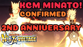 KCM MINATO CONFIRMED 2nd Anniversary Ninja  Naruto X Boruto Ninja Voltage  NxB NV [upl. by Azila]