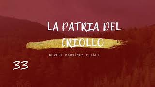 LA PATRIA DEL CRIOLLO AudioLibro  Severo Martínez Peláez  33 [upl. by Aleacem552]