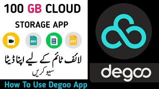 100Gb Cloud Storage App  How To Use Degoo App  Degoo App Review [upl. by Hanser]