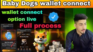 Baby doge wallet Connect  BabyDoge listing Listing date  Baby Doge Airdrop New Update Today [upl. by Ahsitnauq407]