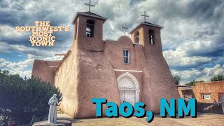 Taos NM A Walking Tour of the Southwests Most Iconic Town [upl. by Davy]