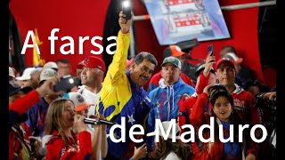 A FARSA DE MADURO AS ELEIÇÕES DA VENEZUELA  Professor HOC [upl. by Anerev]