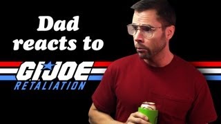 DAD REACTS TO GI JOE MOVIE [upl. by Lorri]