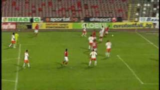 Todor Yanchev goal  CSKA Sofia vs Litex 10 20092010 [upl. by Lawan598]