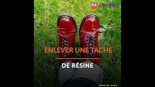 Enlever une tache de résine [upl. by Leopoldine]