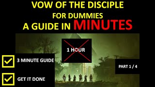 Destiny 2 VOW OF THE DISCIPLE RAID  FAST 3 MINUTE GUIDE FOR DUMMIES PART 1  4  GUIDE IN MINUTES [upl. by Frentz]