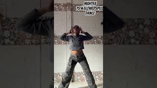 Mantra song slowed speed dance mantra kpop jennie dance jennierubyjane mantra challenge [upl. by Vastah]