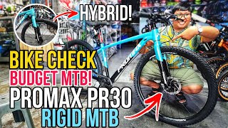 Budget MTB na naka RIGID FORK  PROMAX PR30 V2 2024 budgetbike [upl. by Rihsab946]