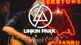 Linkin Park  Bleed It Out Guitar Cover  RockStone [upl. by Rooker]