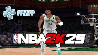 quotThe Greek Freakquot NBA2K13 mod 2K25 PPSSPP by SHIN2K [upl. by Aivatnohs]