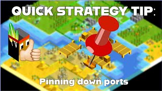 Polytopia pro STRATEGY TIP port pinning [upl. by Akahc]