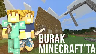 Burak Minecraftta  EVİ BÜYÜTÜYORUZ  Bölüm 8  Sezon 2 [upl. by Dranyar]