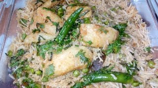 Fish Pulao Recipe by Soumali [upl. by Idnis]