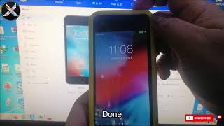 Iphone 5s Disabled Restored in 3utools 2021 [upl. by Nnanaej185]