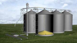 Grain System Layouts  Horizontal Grain Pump [upl. by Assirt]