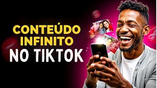 COMO ACHAR VÍDEOS PARA POSTAR NO TIKTOK E MONETIZAR [upl. by Goulette]