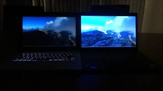 Glossy Vs Matte Screen Comparison on Laptops [upl. by Vaclav]