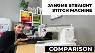 Janome Machine Comparison HD9HD9BE1600P [upl. by Alanna]